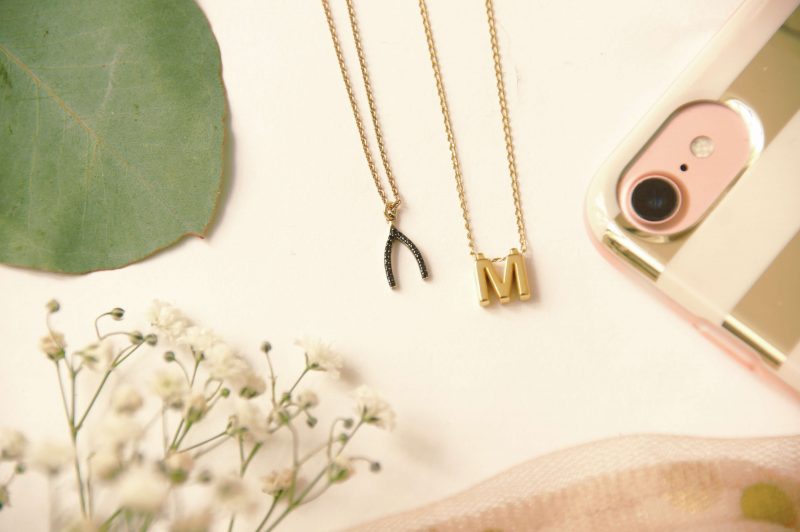 Christmas Gift Guide: Closeup of Jewelry Flatlay
