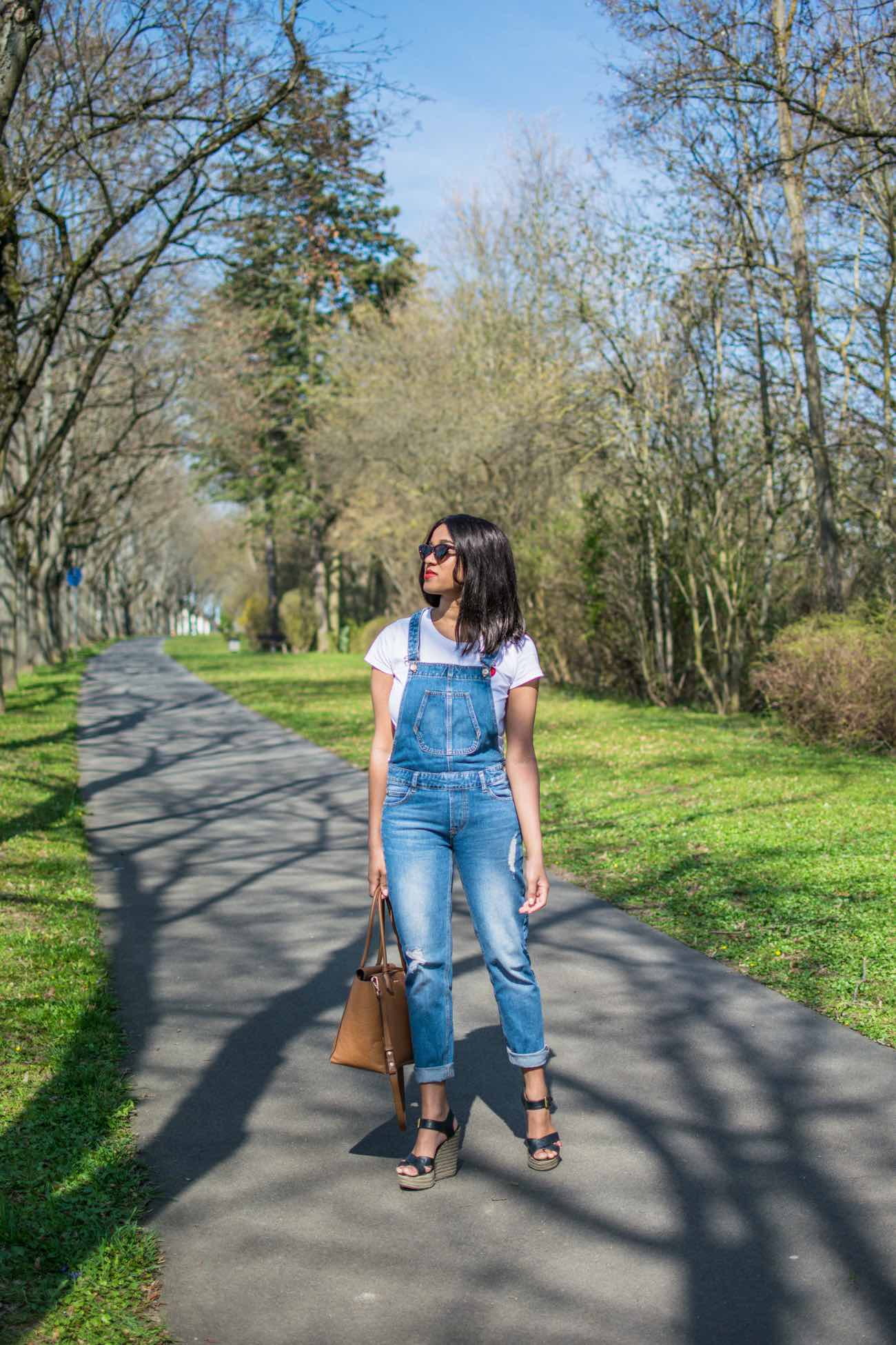 Ways to give back to the community girl in dungarees