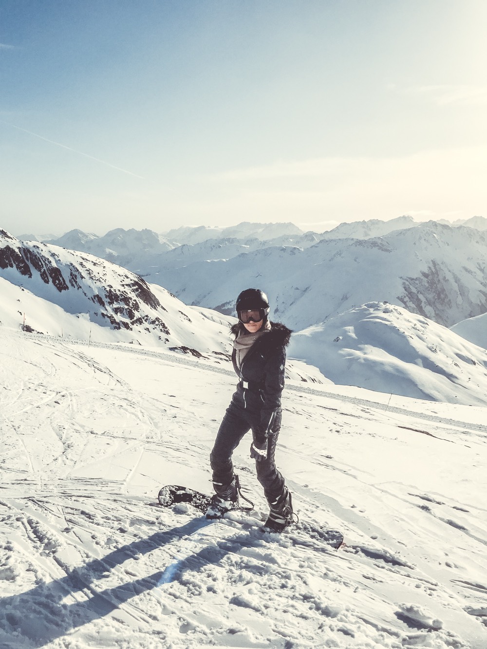 Skiing in switzerland, swiss alps, winter sport