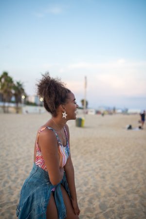 Life Update in Barcelona Bikini Beach Girl