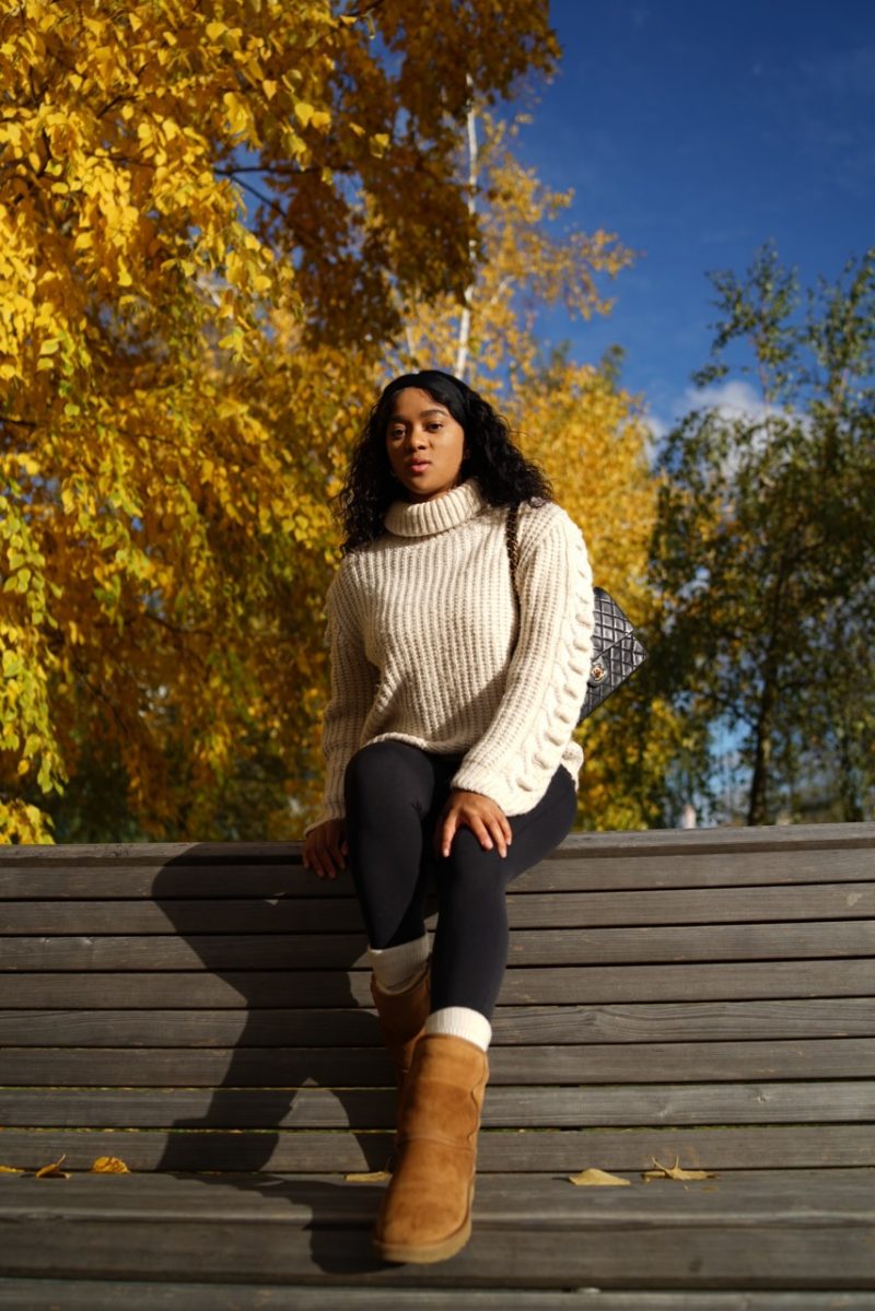 Oversized Pattern Sweater (Dex)