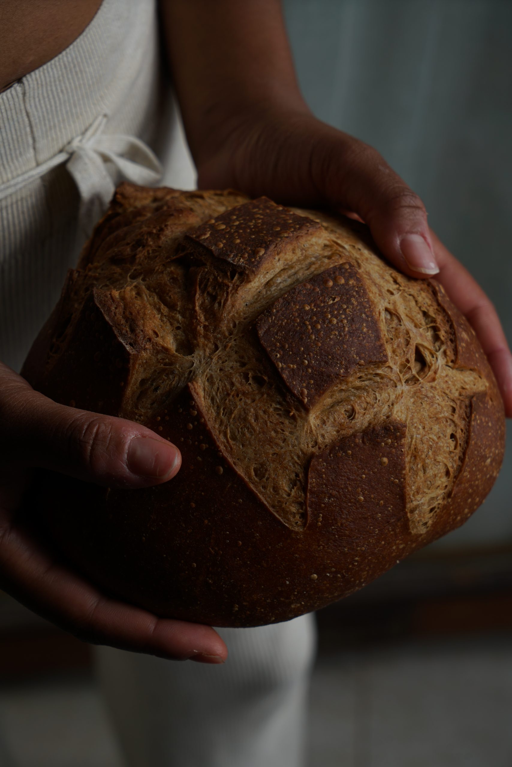 spelt & buckwheat bread, break baking, homemade bread