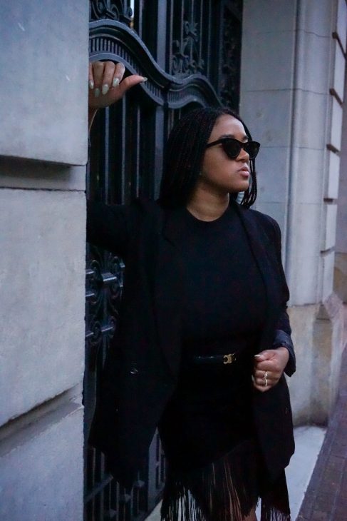 All black outfit: the grainy edit