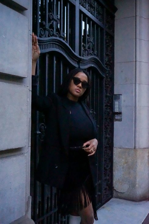 All black outfit: the grainy edit