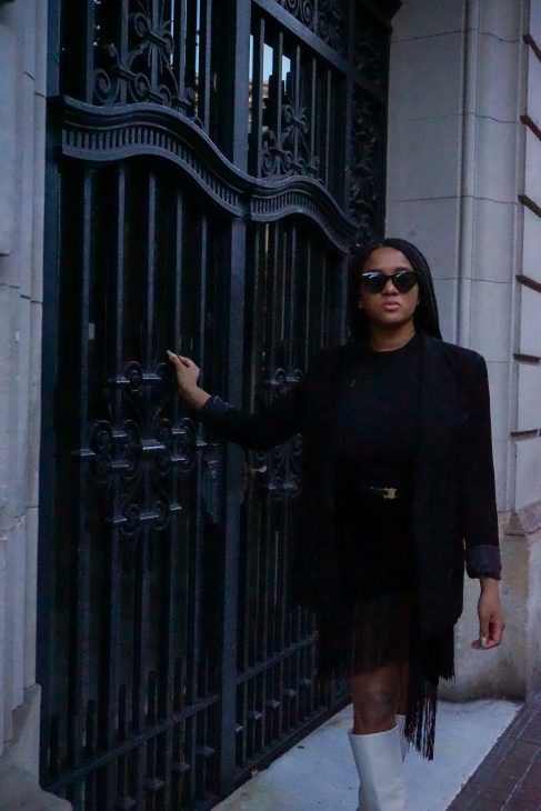 All black outfit: the grainy edit