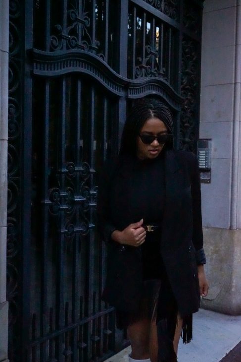 All black outfit: the grainy edit